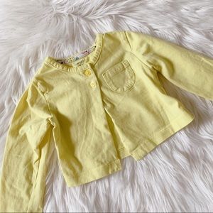 🌸4/$20🌸Carters Yellow Cardigan 2Yrs